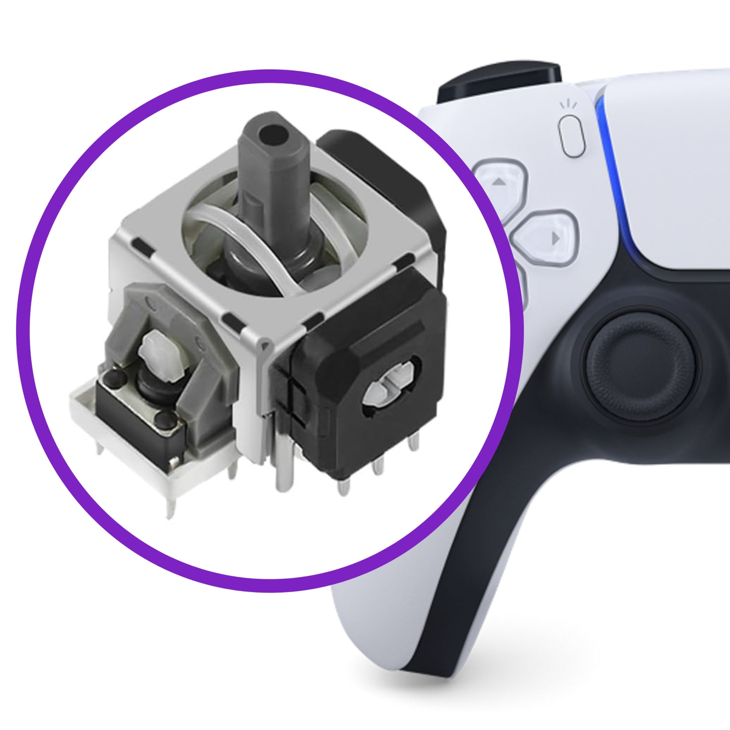 PS5 Controller Gulikit TMR Hall Effect Upgrade Service โ Drift-Free Joysticks