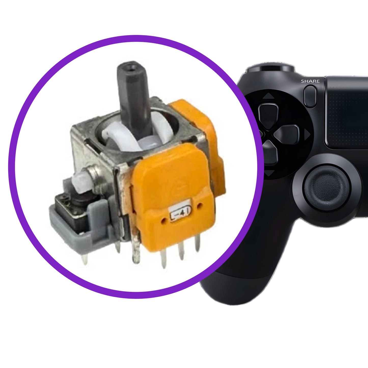 PlayStation 4 Controller Hall effect Upgrade Service - Fast & Reliable