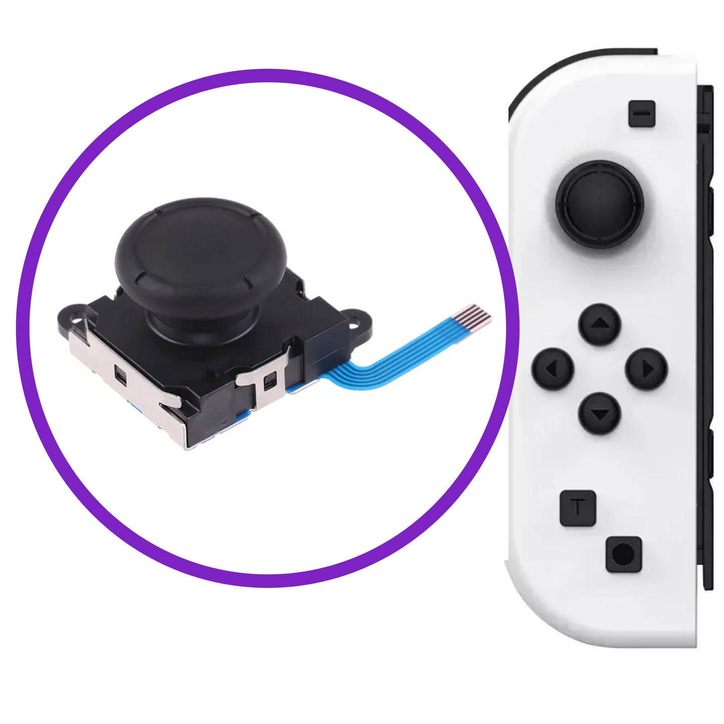 Nintendo Switch Joycons Controller Stick Drift Repair / Hall Effect Upgrade Service (Both Joycons)