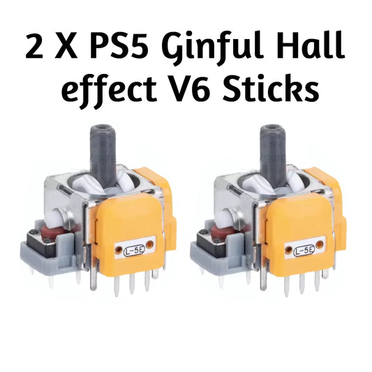 PS5 Hall Effect Sticks x2 For Playstation 5 Controller