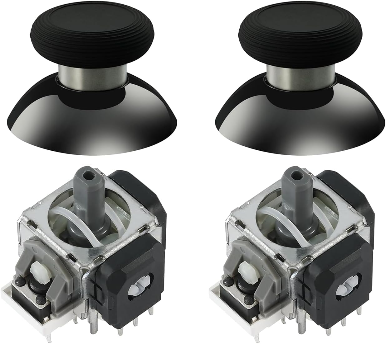 GuliKit TMR Electromagnetic Joysticks with Stick Caps for PS5 Controller