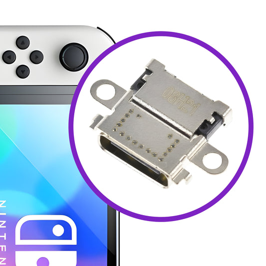 Nintendo Switch Oled Charging Port Repair Service -Fast & Reliable -Mail In Repair