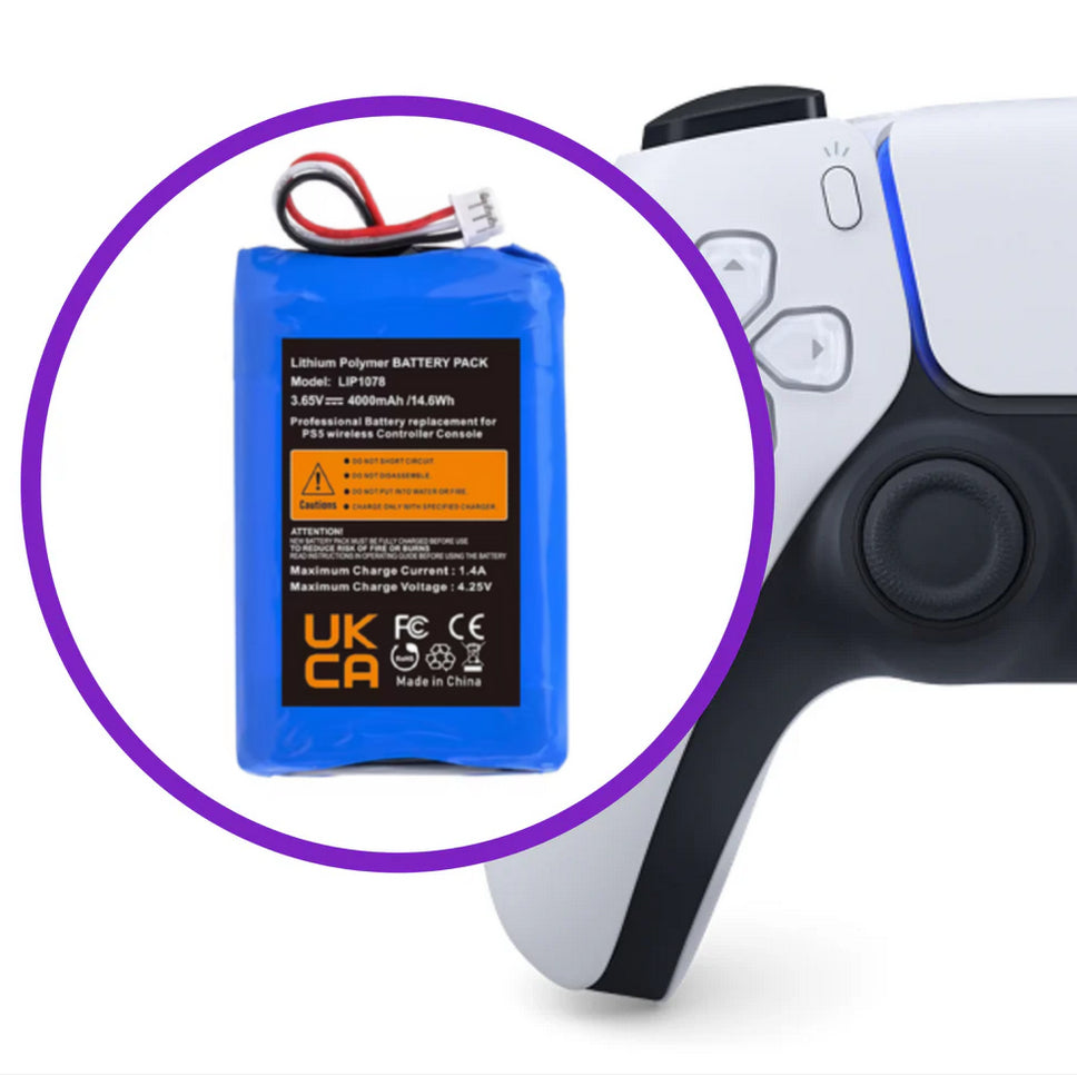 Ps5 Controller – Battery Upgrade 4000mah Battery, Fast & Reliable Service