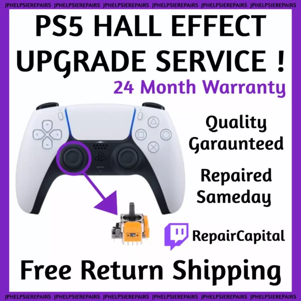 Ps5 Hall Effect Upgrade | Repair Stick Drift Forever